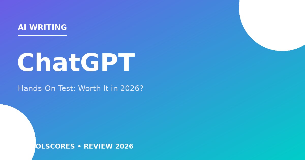 ChatGPT cover